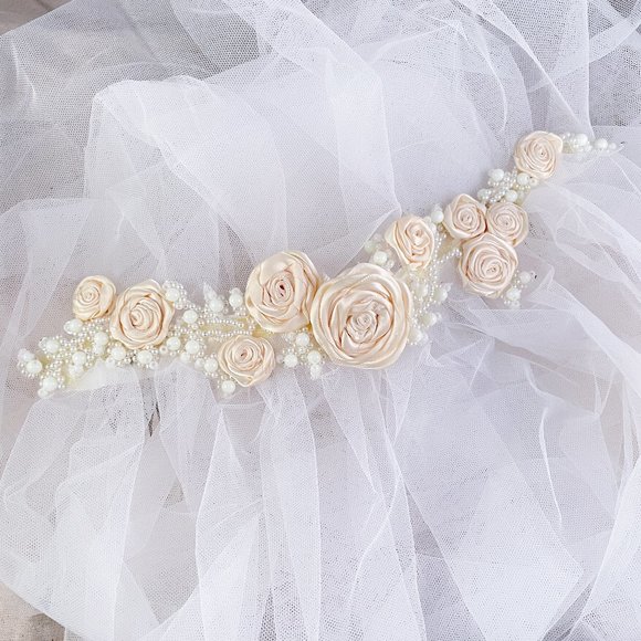 Accessories - "Forever" Floral Veil
